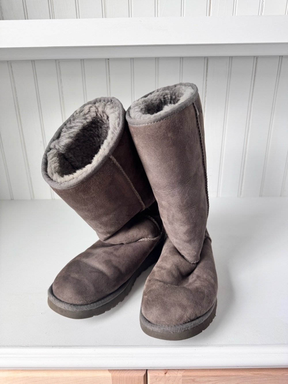 Gray Classic Ugg Boots